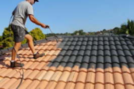 Pressure Washing Rooftop